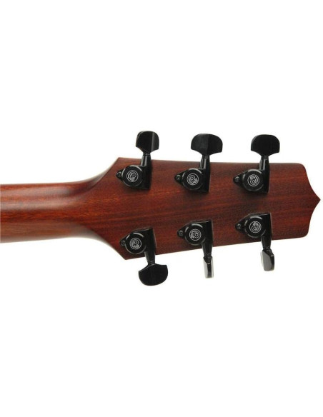 Máquinas de Afinación D'Addario Auto-Trim 3+3, Negro