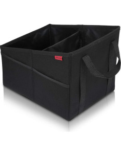 Organizador de Asiento de Coche YOOFAN Plegable con 4 Portavasos 2