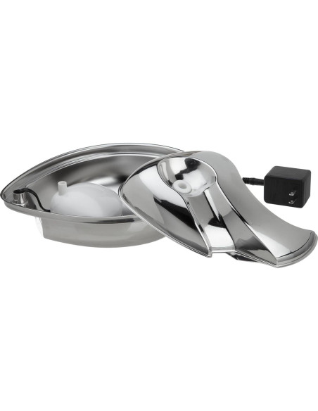 Fuente de Agua para Mascotas Pioneer Pet Acero Inoxidable 1.77L