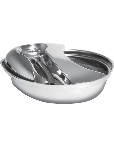 Fuente de Agua para Mascotas Pioneer Pet Acero Inoxidable 1.77L
