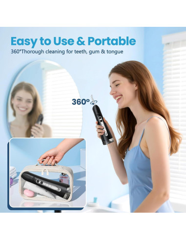 Hilo Dental de Agua OKALA Inalámbrico Recargable 260ml