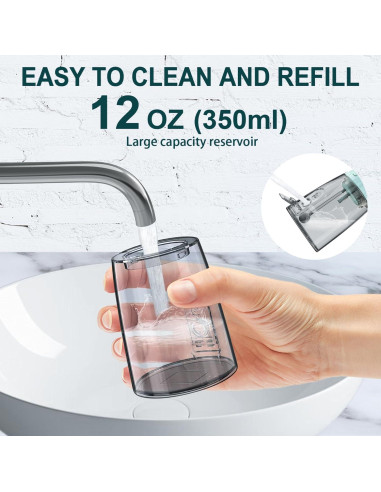 Irrigador Dental Inalámbrico MOCEL 350ml 5 Modos Verde