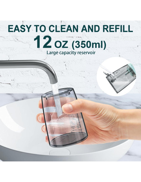 Irrigador Dental Inalámbrico MOCEL 350ml 5 Modos Verde