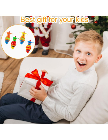 20 Trompos Iluminados Starhig para Niños - Juguetes LED para Fiestas