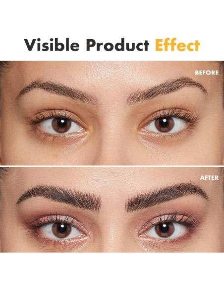 Kit de Gel para Cejas TOSOUATOP 3 en 1 con Pinceles, Marrón Medio Kit de Gel para Cejas TOSOUATOP 3 en 1 con Pinceles, Marrón Medio