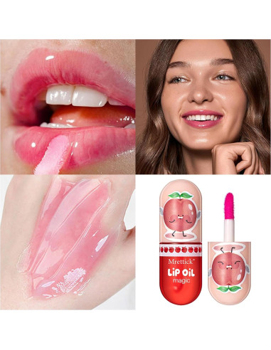 Set de 3 Brillos Labiales Hidratantes Mrettick - Larga Duración