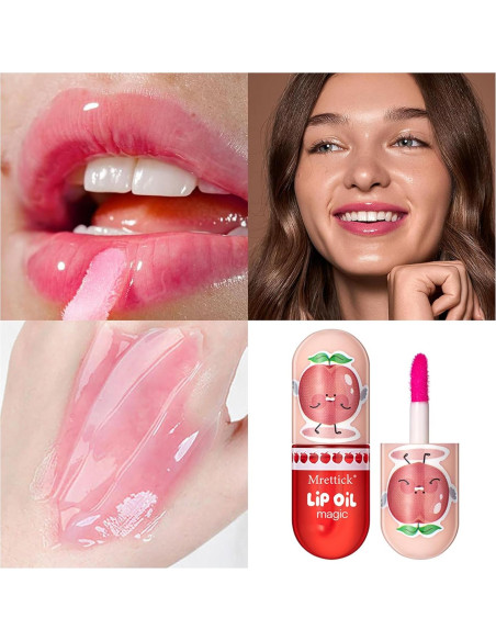 Set de 3 Brillos Labiales Hidratantes Mrettick - Larga Duración