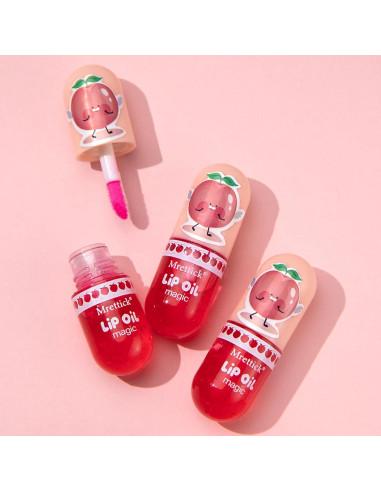 Set de 3 Brillos Labiales Hidratantes Mrettick - Larga Duración