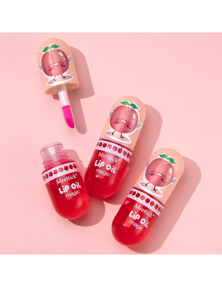 Set de 3 Brillos Labiales Hidratantes Mrettick - Larga Duración