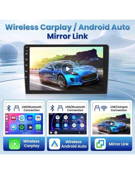 Estéreo Android 9" Fuluku para Toyota Corolla EX 2005-2012