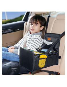 Organizador de Coche SLOGENTO Asiento Trasero Negro 30x25cm