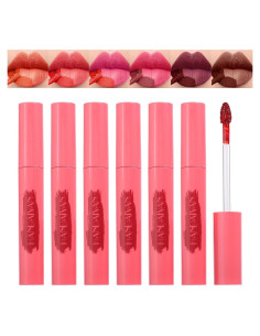 Delineador de Labios Peel Off Mrettick 6PCS Larga Duración