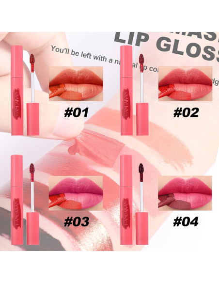 Delineador de Labios Peel Off Mrettick 6PCS Larga Duración