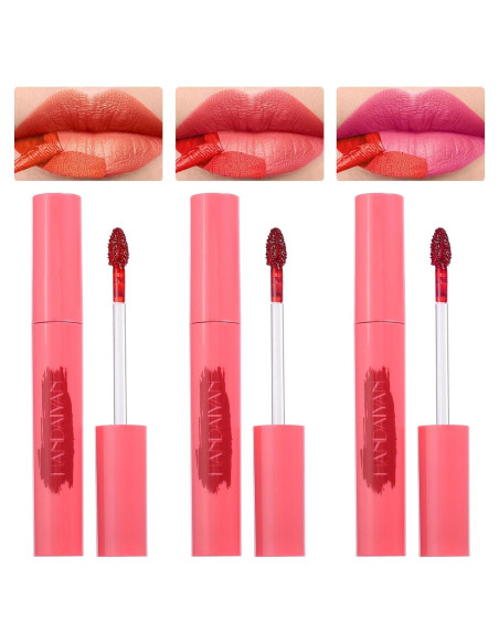 Tinte de Labios Mate Peel Off 3 Colores Bonnie Choice Tinte de Labios Mate Peel Off 3 Colores Bonnie Choice