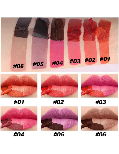 Tinte de Labios Mate Peel Off 3 Colores Bonnie Choice