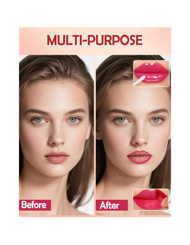 Tinte Labial Peel Off 2 En 1 Rosa Crush Aceite 3.8ml