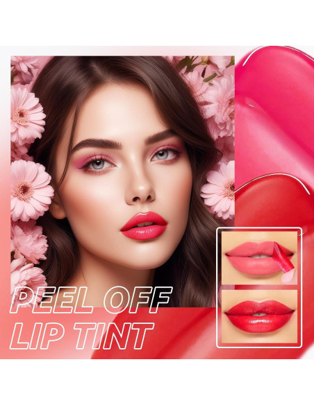 Set de Tinte de Labios Peel Off DAGEDA 6 Colores Mate