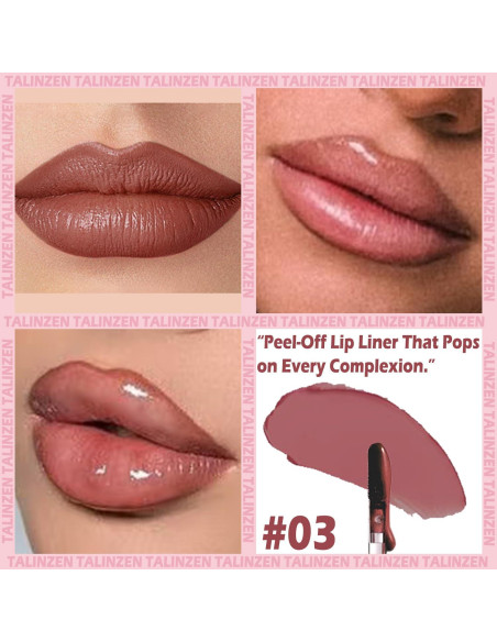 Tinte Labial Pelable Talinzen 3.5ml - Resistente al Agua Tinte Labial Pelable Talinzen 3.5ml - Resistente al Agua