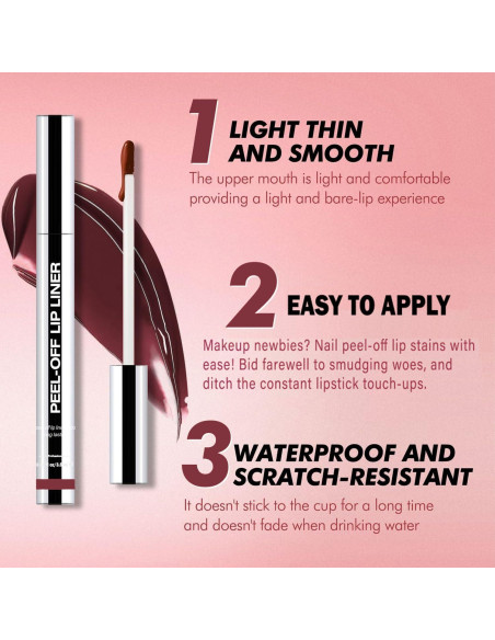 Tinte Labial Pelable Talinzen 3.5ml - Resistente al Agua Tinte Labial Pelable Talinzen 3.5ml - Resistente al Agua