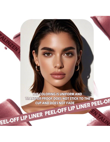 Tinte Labial Pelable Talinzen 3.5ml - Resistente al Agua