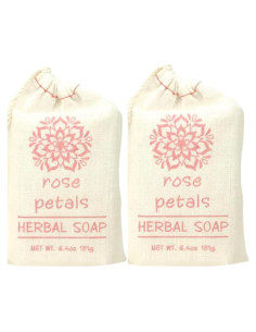 Jabones Herbales Greenwich Bay 2x181g Pétalos de Rosa