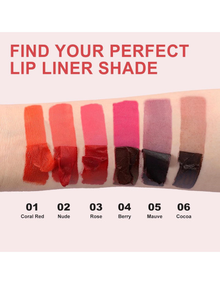 Tinte de Labios Peel Off Ursoulney Rosa 17.8g Larga Duración