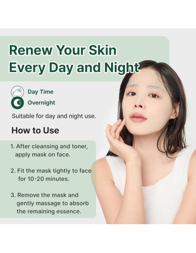 Mascarilla de Colágeno Vegana Dr. Bio - 5 Unidades, Hidratante y Antienvejecimiento