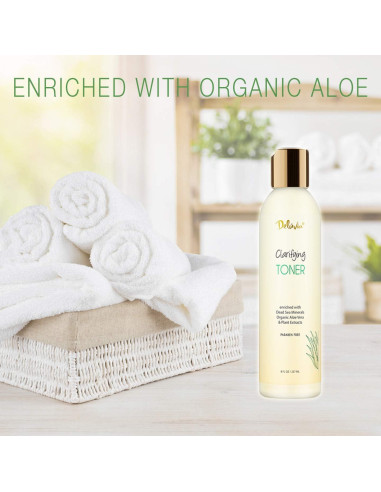 Tónico Aclarador Deluvia 284g Hidratante Facial Sin Alcohol