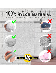 Esponja de Red Africana Exfoliante 4 Piezas Multicolor 30x80cm 2