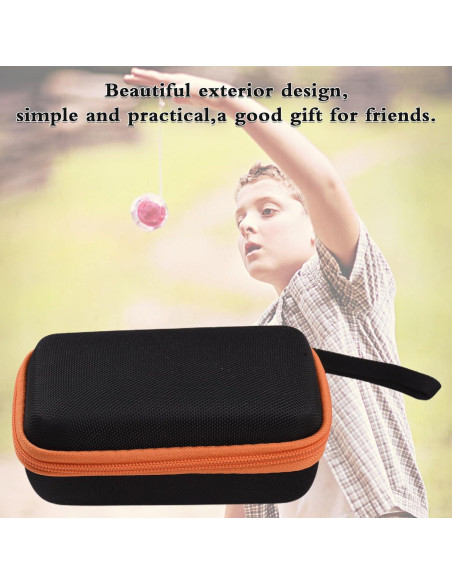 Bolsa de Almacenamiento Lixada para 2 Yoyos, EVA, 16x10x7cm