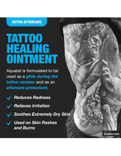 H2Ocean Aquatat Crema Cuidado Tatuajes 49.6 g Sin Fragancia 2