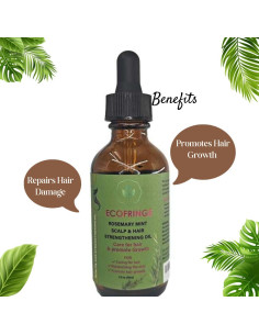 Aceite Fortalecedor de Romero y Menta Orgánico 60ml 2