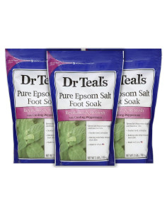 Juego de Remojo para Pies Dr. Teal Menta 3 Paquetes 0.91 kg