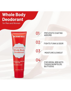 Desodorante Corporal Completo DERMFREE 91g - Protección 24h 2