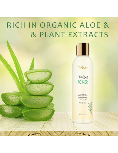 Tónico Aclarador Deluvia 284g Hidratante Facial Sin Alcohol