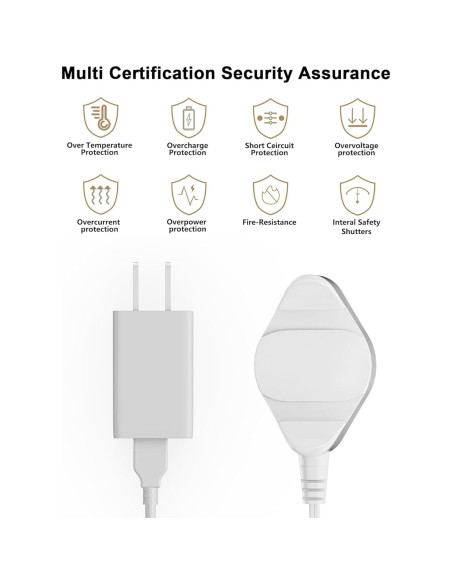 Cargador WUKUR para Irrigador Waterpik WP-580 2.0 90g