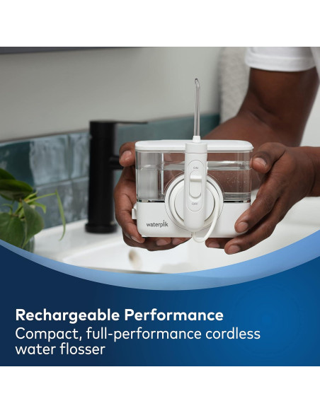 Hilo Dental Inalámbrico Waterpik ION con Puntas para Dentaduras