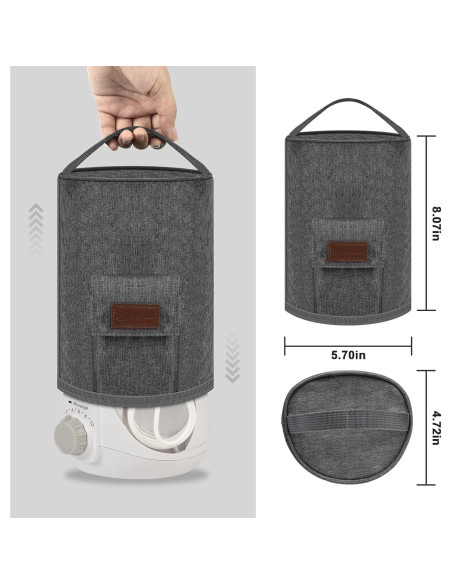 Funda Protectora Peciue para Waterpik Flosser WP-660 - A prueba de polvo