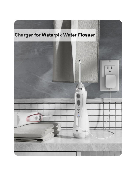 Cargador Magnético VHBW para Irrigador Dental Waterpik WP-560, 1.8m