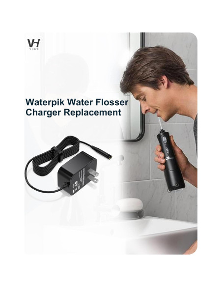 Cargador de Reemplazo VHBW para Waterpik WP360 WP450 3V