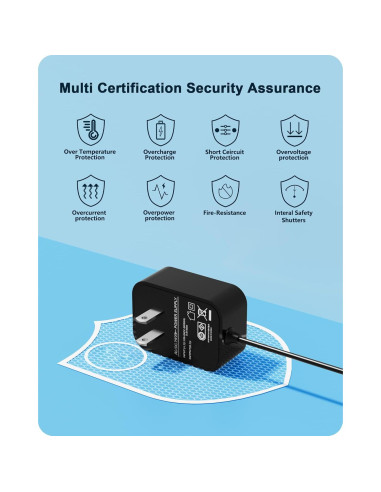 Cargador de Reemplazo VHBW para Waterpik WP360 WP450 3V