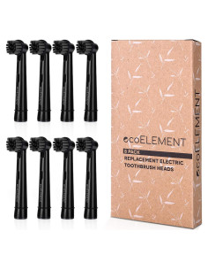 Cabezas de cepillo Oral B de carbón - Paquete de 8 ecoELEMENT