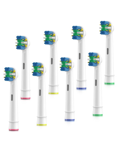 Cabezas de Cepillo de Dientes FDMDAF para Oral-B - 8 Paquetes