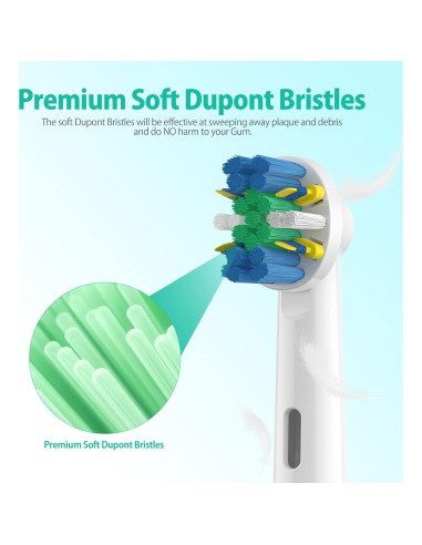 Cabezas de Cepillo de Dientes FDMDAF para Oral-B - 8 Paquetes