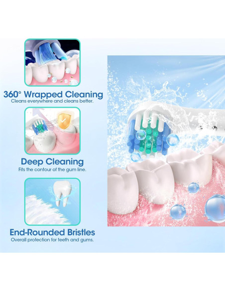 24 Cabezas de Cepillo de Dientes Repuesto Oral-B Limpieza Profesional