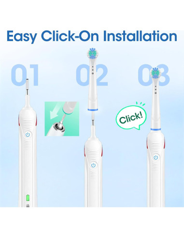 24 Cabezas de Cepillo de Dientes Repuesto Oral-B Limpieza Profesional