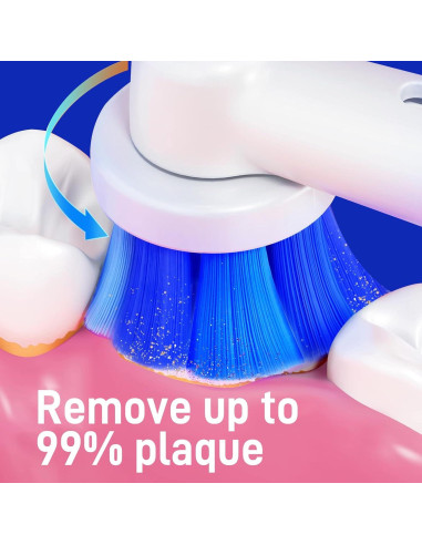 Cabezas de Cepillo de Dientes Eléctrico Mcuy - 10 Unidades Compatibles con Bitvae R1/R2 y Oral-B