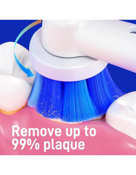 Cabezas de Cepillo de Dientes Eléctrico Mcuy - 10 Unidades Compatibles con Bitvae R1/R2 y Oral-B