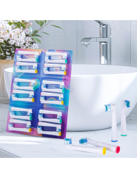 24 Cabezas de Cepillo de Dientes Repuesto Oral-B Limpieza Profesional