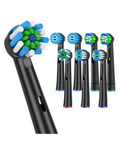 Cabezas de cepillo de dientes AOBAMA 8 piezas compatibles Oral B